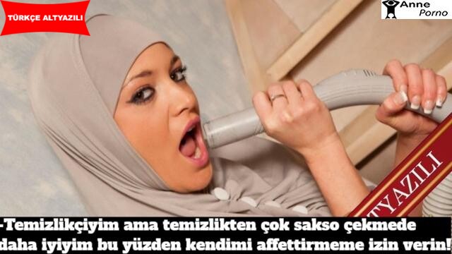 Temizlik Yapamayınca Sakso Çekti