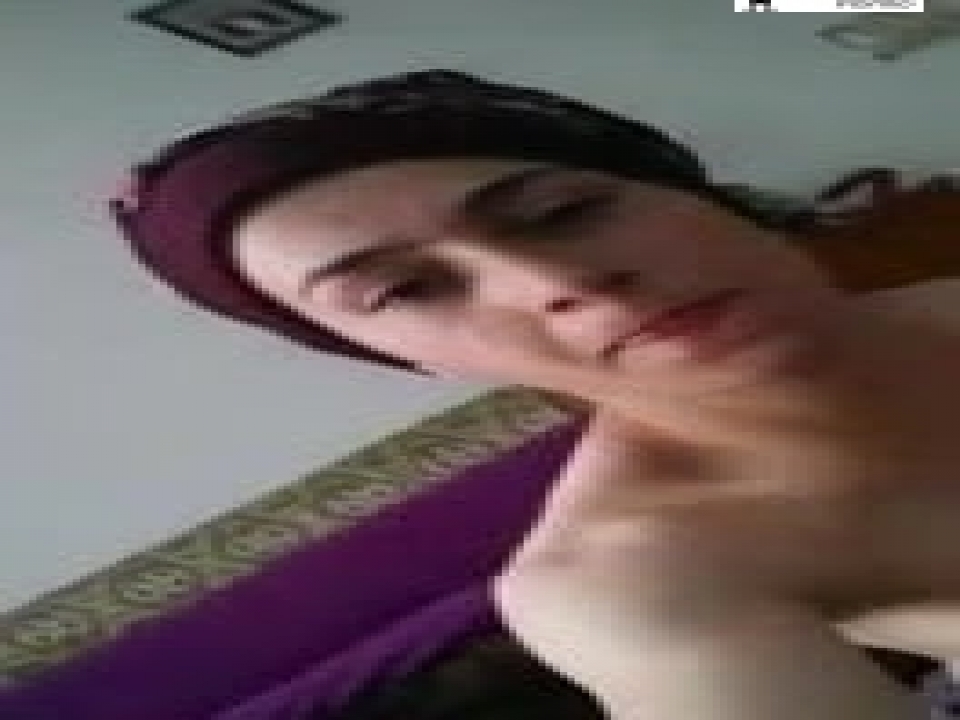 Köylü Türbanlı Çıtırın Webcam Showu Boşaltıyor