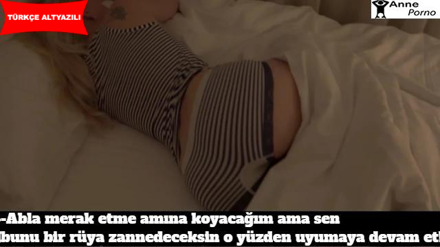 Azgınlıktan Ablasına Kökledi