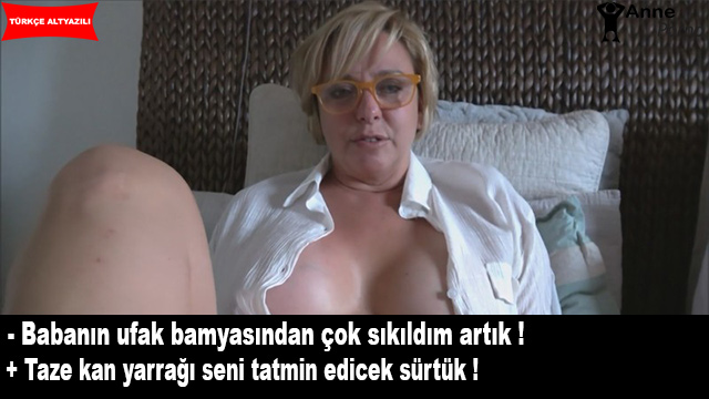 Babam İşteyken Üvey Annemle Cinsel Sohbet Ettik